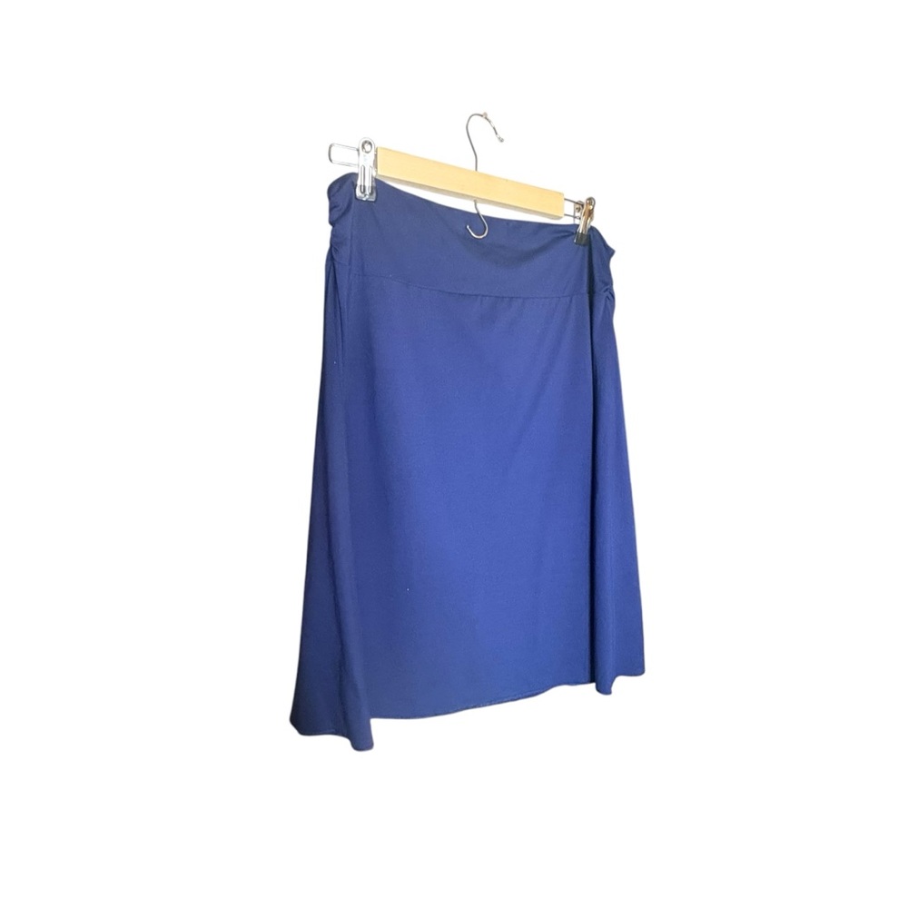 🔴5 for $40 SALE! 
Tranquility by Co. Clothing Blue Geometric Reversible Skirt S - Picture 4 of 7